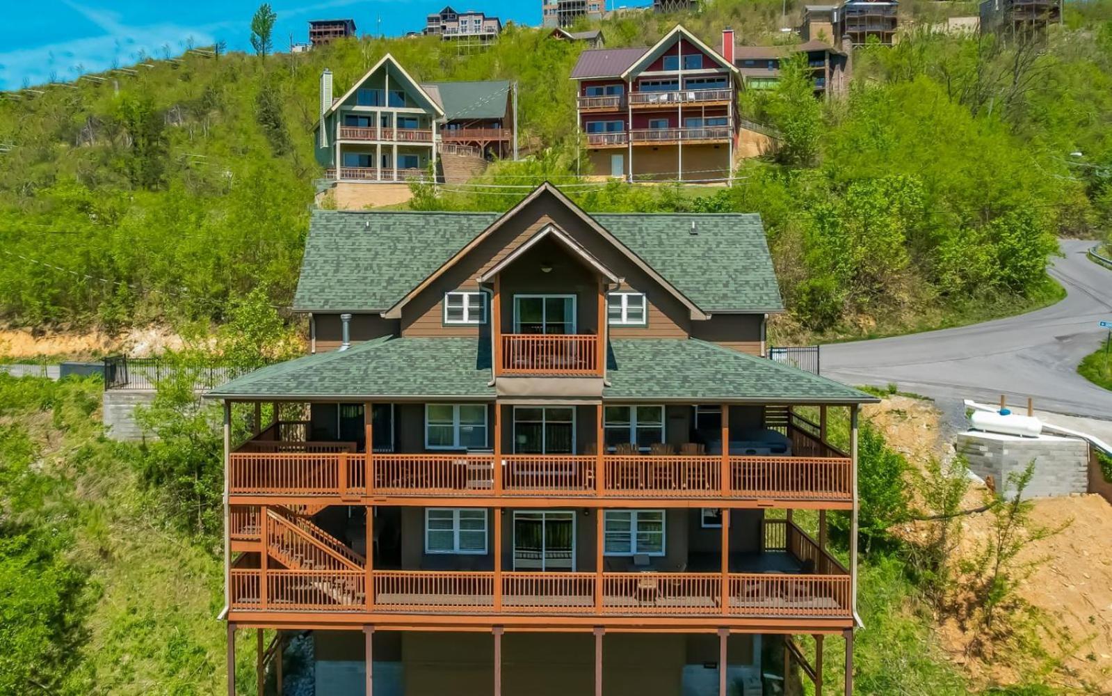 Beartastic Mountain View Lodge Гатлинбург Экстерьер фото